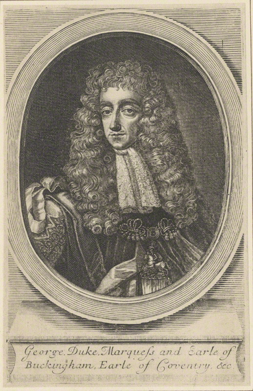 George Villiers, 2nd Duke of Buckingham, early to mid 18th century, National Portrait Gallery collection, London