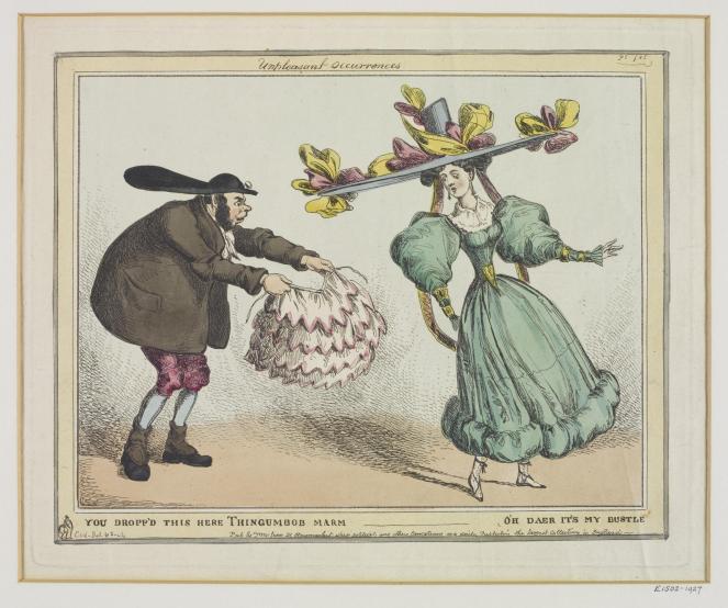 William Heath. 'Unpleasant Occurrences.' Published by Thomas McLean, c. 1830. V&A collection.